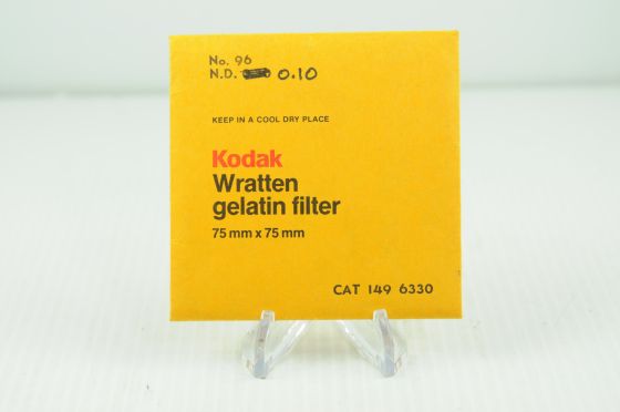 Vintage Kodak 75mm No. 96 Neutral Density ND 0.10 Wratten Gelatin Filter