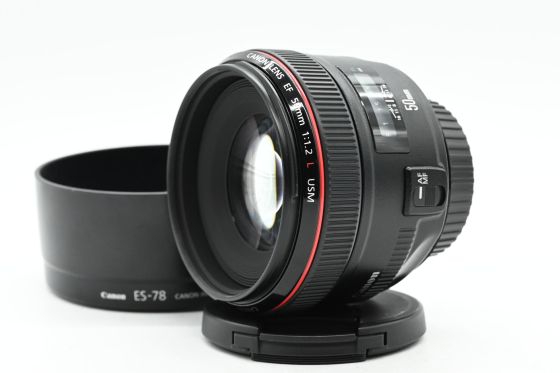 Canon EF 50mm f1.2 L USM Lens