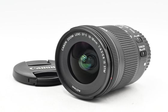 Canon EF-S 10-18mm f4.5-5.6 IS STM Lens EFS