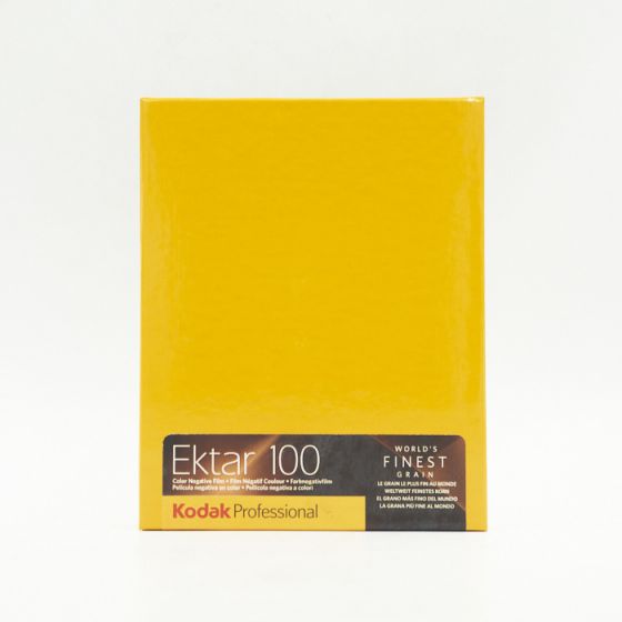 EKTAR 100 Color Negative ISO 100 Film (4x5) (10 Sheets)