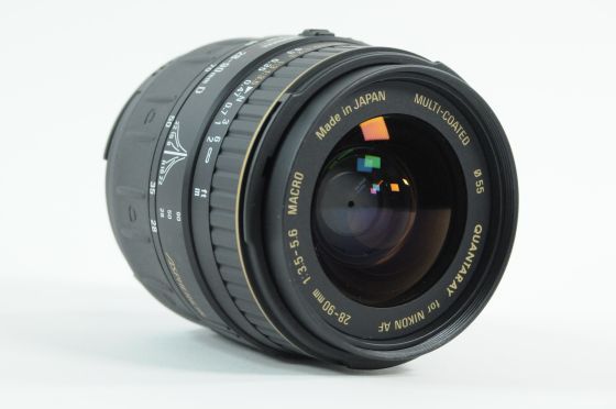 Quantaray AF 28-90mm f3.5-5.6 Macro MC ASPH Lens Nikon