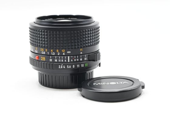Minolta MD 28mm f2.8 Lens