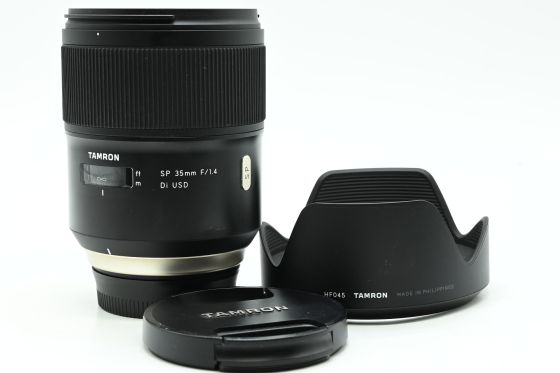 Tamron AF F045 SP 35mm f1.4 Di USD Lens Nikon F