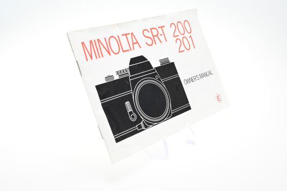 Minolta SR-T 200 SRT 201 Camera Owner's Guide Instruction Manual