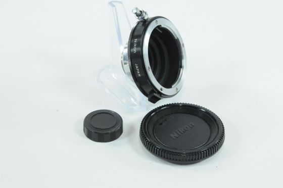 Nikon F-C adapter ring, F-port lens adapter to C-port camera
