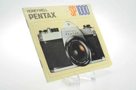 Honeywell Pentax SP1000 Camera Manual Instructions Guide Book