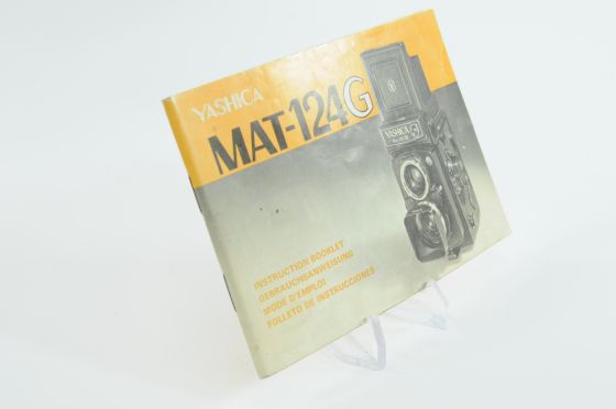 Yashica Mat-124G Instruction Booklet Manual Guide
