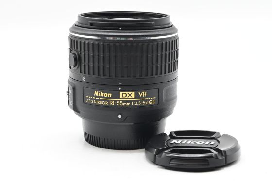 Nikon Nikkor AF-S 18-55mm f3.5-5.6 G II ED DX Lens AFS