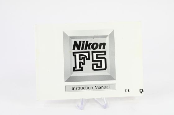 Nikon F5 User Instruction Manual Guide