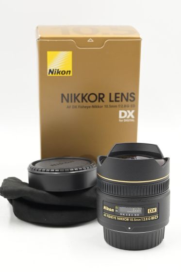 Nikon Nikkor AF 10.5mm f2.8 G ED DX Fisheye Lens