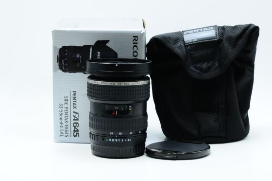 Pentax 645 33-55mm f4.5 SMC FA AL Lens