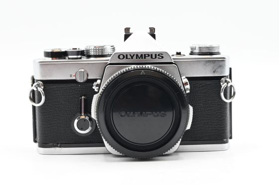 Olympus OM-1 Chrome SLR Film Camera Body OM1