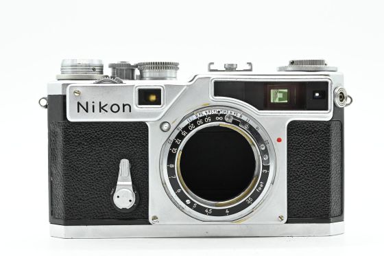 Nikon SP Rangefinder Camera Body Cloth Shutter Chrome