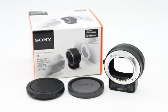 Sony LA-EA3 A-Mount Adapter Lens to NEX Camera
