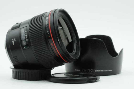 Canon EF 35mm f1.4 L USM Lens *Read