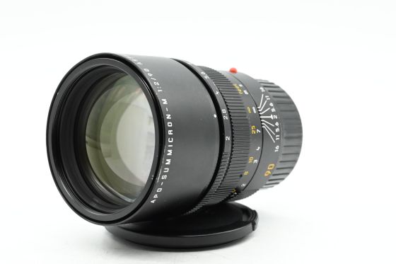 Leica 11884 90mm f2 APO Summicron-M ASPH Black 6-Bit Lens *Read