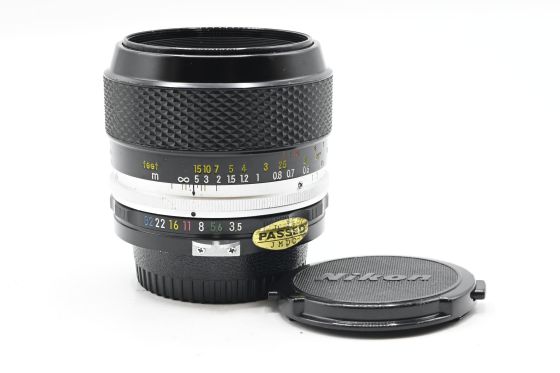 Nikon Nikkor Non-AI 55mm f3.5 Micro P.C Lens