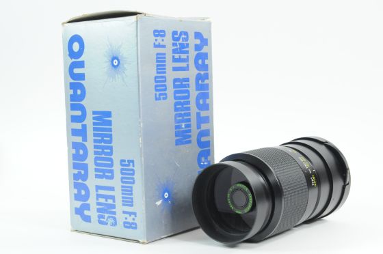 Quantaray 500mm f/8 Reflex Mirror Lens