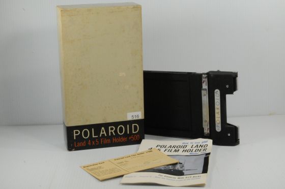 Vintage Polaroid Land 4X5 Film Holder #500