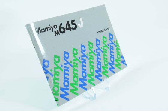 Mamiya M645 J Instruction Manual