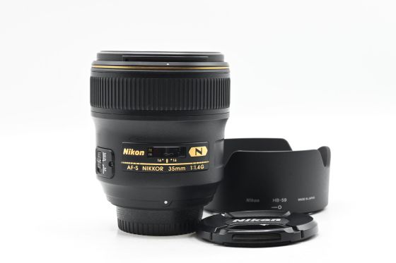 Nikon Nikkor AF-S 35mm f1.4 G Lens AFS