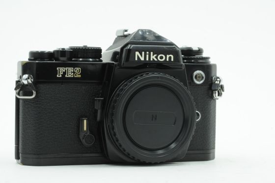 Nikon FE2 SLR Film Camera Body Black