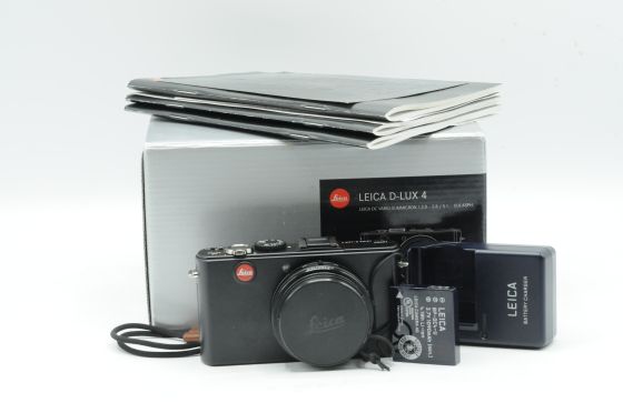 Leica D-LUX 4 10.1MP Digital Camera w/4x Zoom