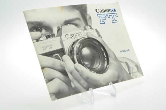 Vintage Canon QL FT Camera User Instructions Manual Guide