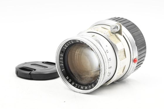 Leica M 50mm f2 Summicron Rigid Leitz Wetzlar Lens *Read