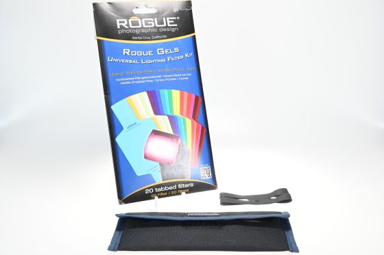 Rogue Photographic Design Tabbed Gels Universal Lighting Filter Kit (20)