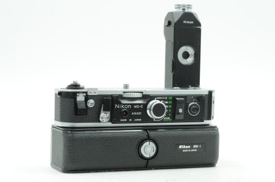 Nikon MD-2 Motor Drive with MB-1 Battery Pack for F2