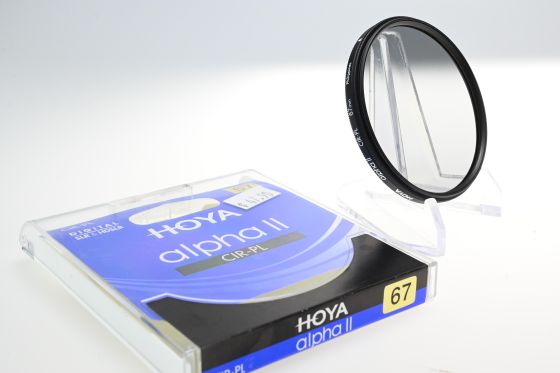 Hoya 67mm alpha II CIR-PL Circular Polarizer Filter