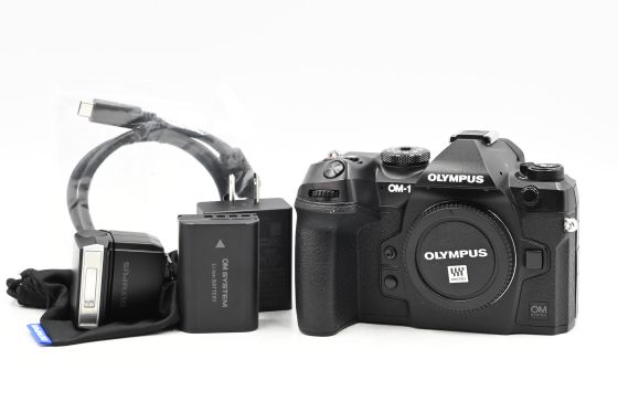 Olympus OM-1 22.9MP Mirrorless Digital Camera Body Micro 4/3 w/Flash