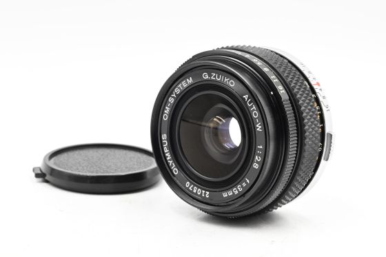 Olympus OM 35mm f2.8 Zuiko Auto-W Lens