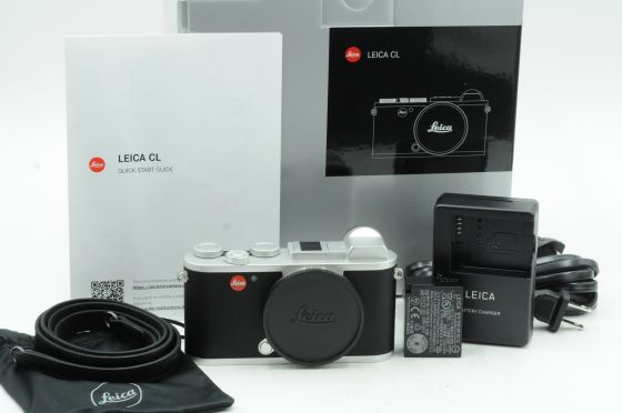 Leica 19300 CL Mirrorless 24.2MP Digital Camera Body Silver (Type 7323)