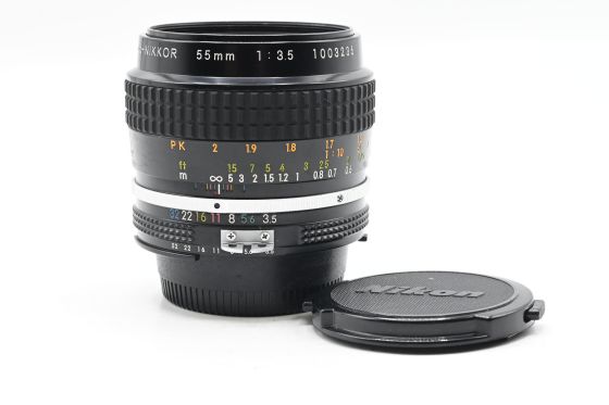 Nikon Nikkor AI 55mm f3.5 Micro Lens