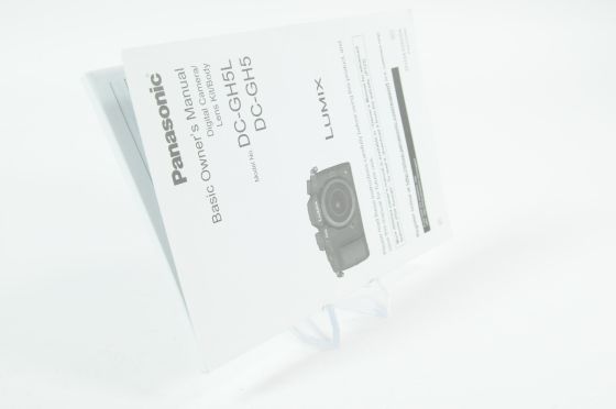 Panasonic DC-GH5 Instruction Owners Manual DC-GH5L Book