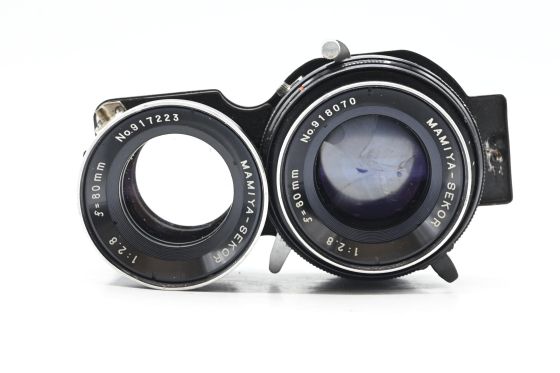Mamiya TLR 80mm f2.8 Sekor Lens Black
