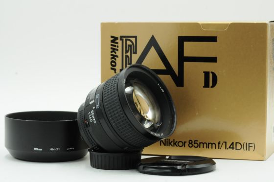 Nikon Nikkor AF 85mm f1.4 D IF Lens