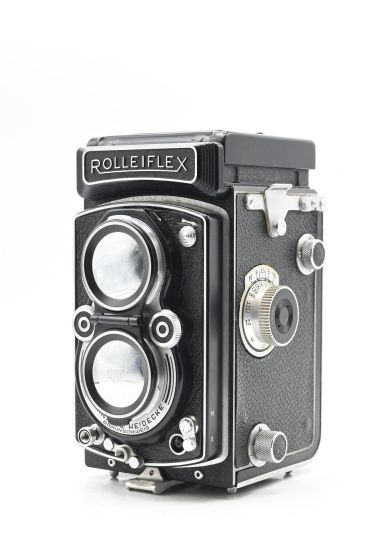 Rolleiflex 3.5 MX Type 1 TLR 6x6 Film Camera w/75mm f3.5 Xenar