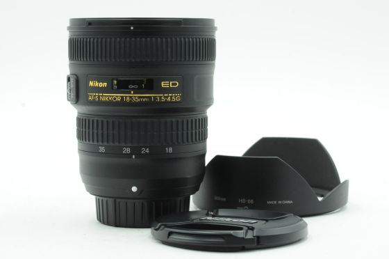 Nikon Nikkor AF-S 18-35mm f3.5-4.5 G ED Lens
