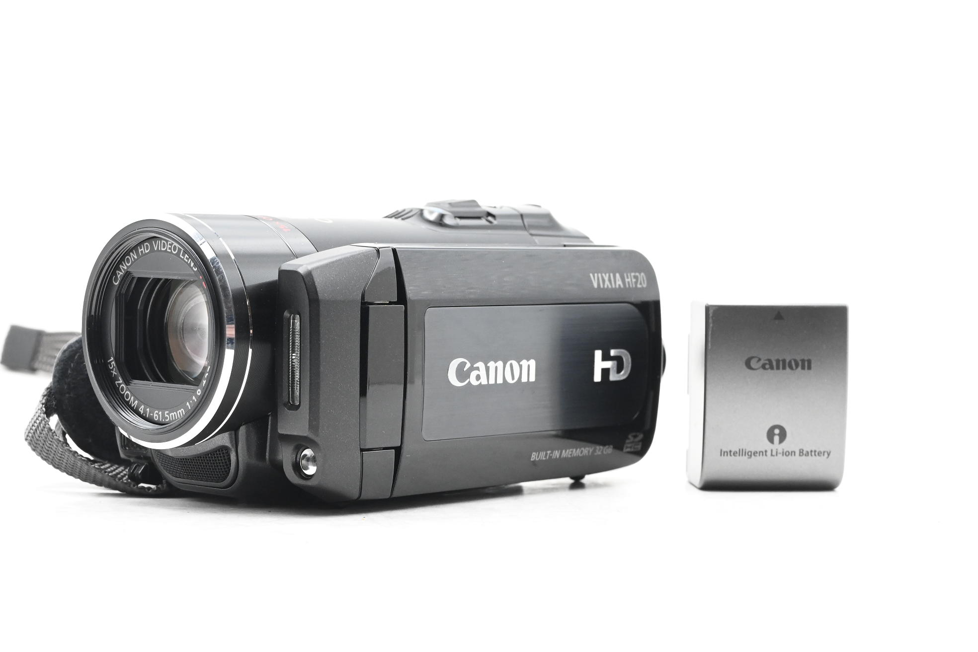 その他 Canon FC220F135000 Used Canon VIXIA HF20 HD Camcorder 32GB 3.3MP 1080p Video Camera
