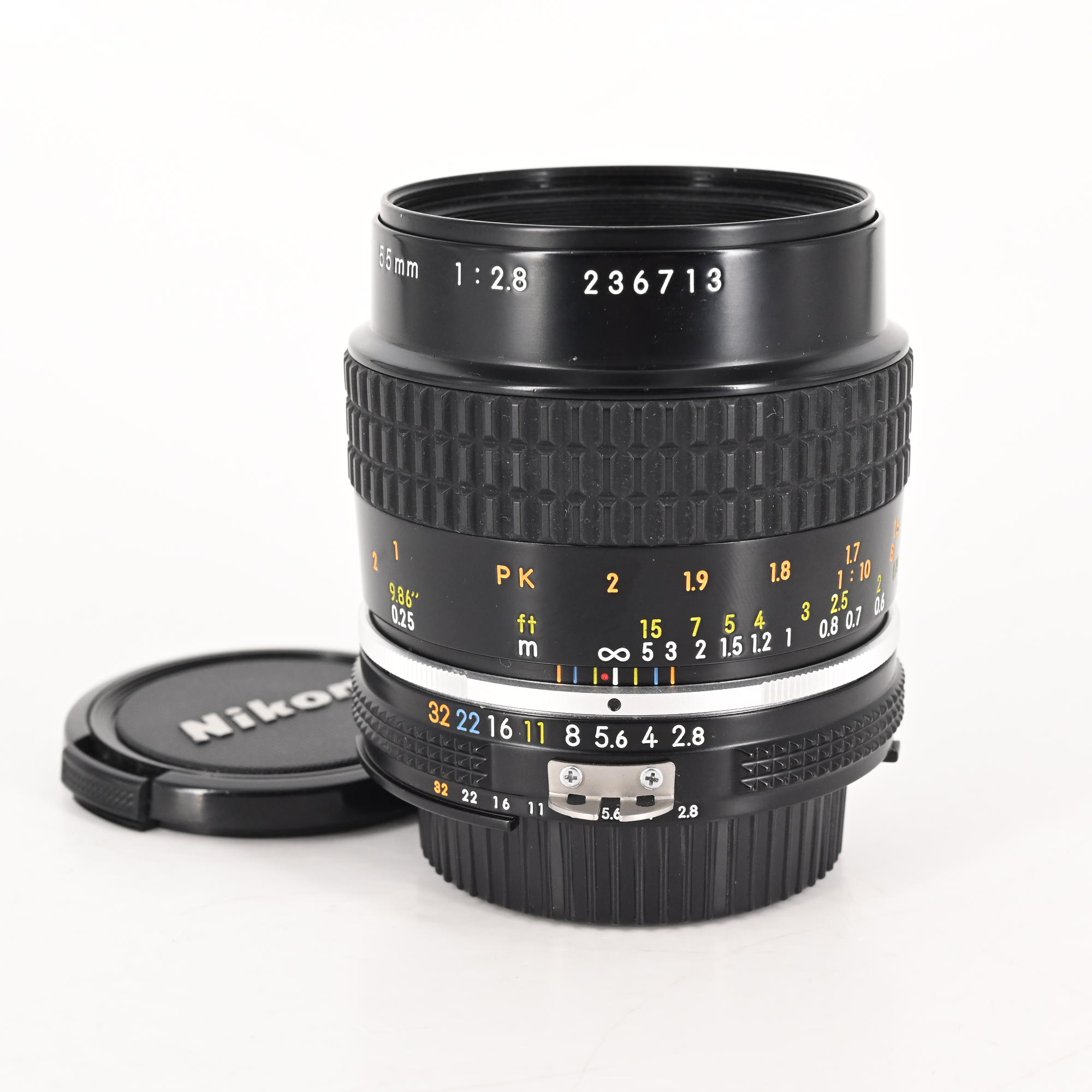 Nikon Nikkor AI-S 55mm f2.8 Micro Lens AIS
