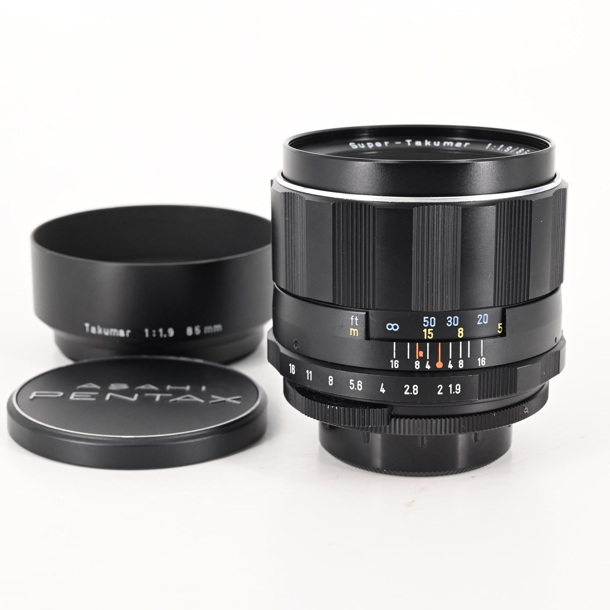 Pentax 85mm F1 9 Super Takumar F16 M42 Lens pentax-85mm-f1-9-super-takumar-f16-m42-lens