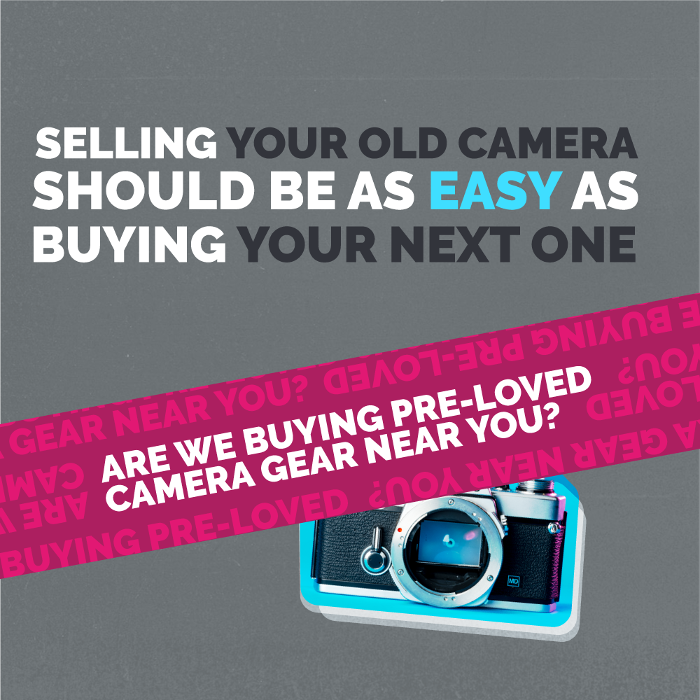 Selling your old camera should be as easy as buying your new one